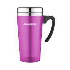 Thermos 5010576060242 reisdrinkbeker 420 ml Roze Roestvrijstaal