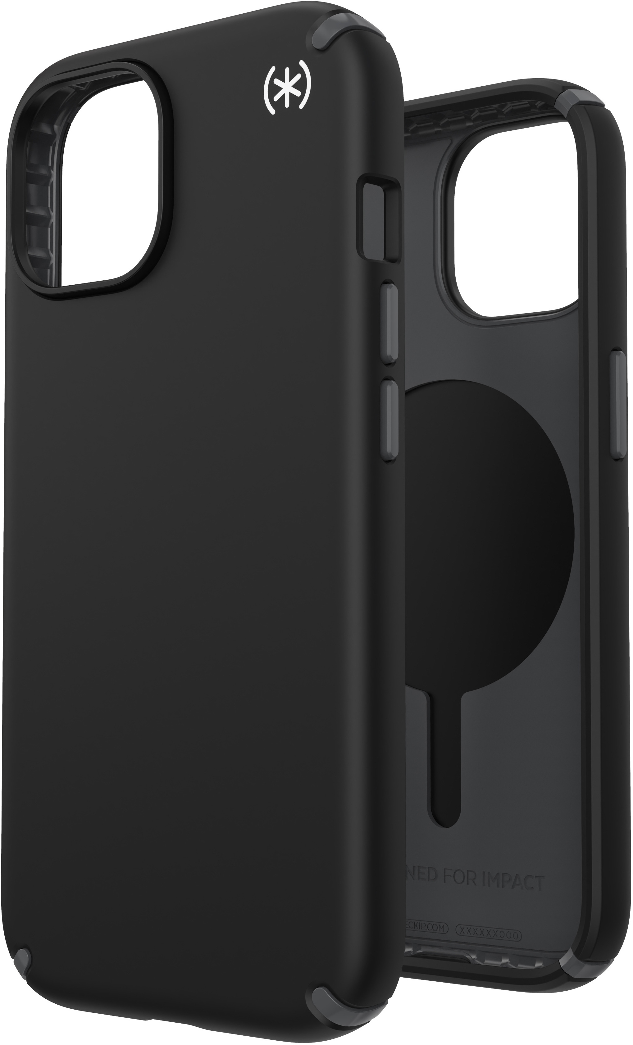 Speck Presidio2 Pro + MS Apple iPhone 15 Black -  with Microban