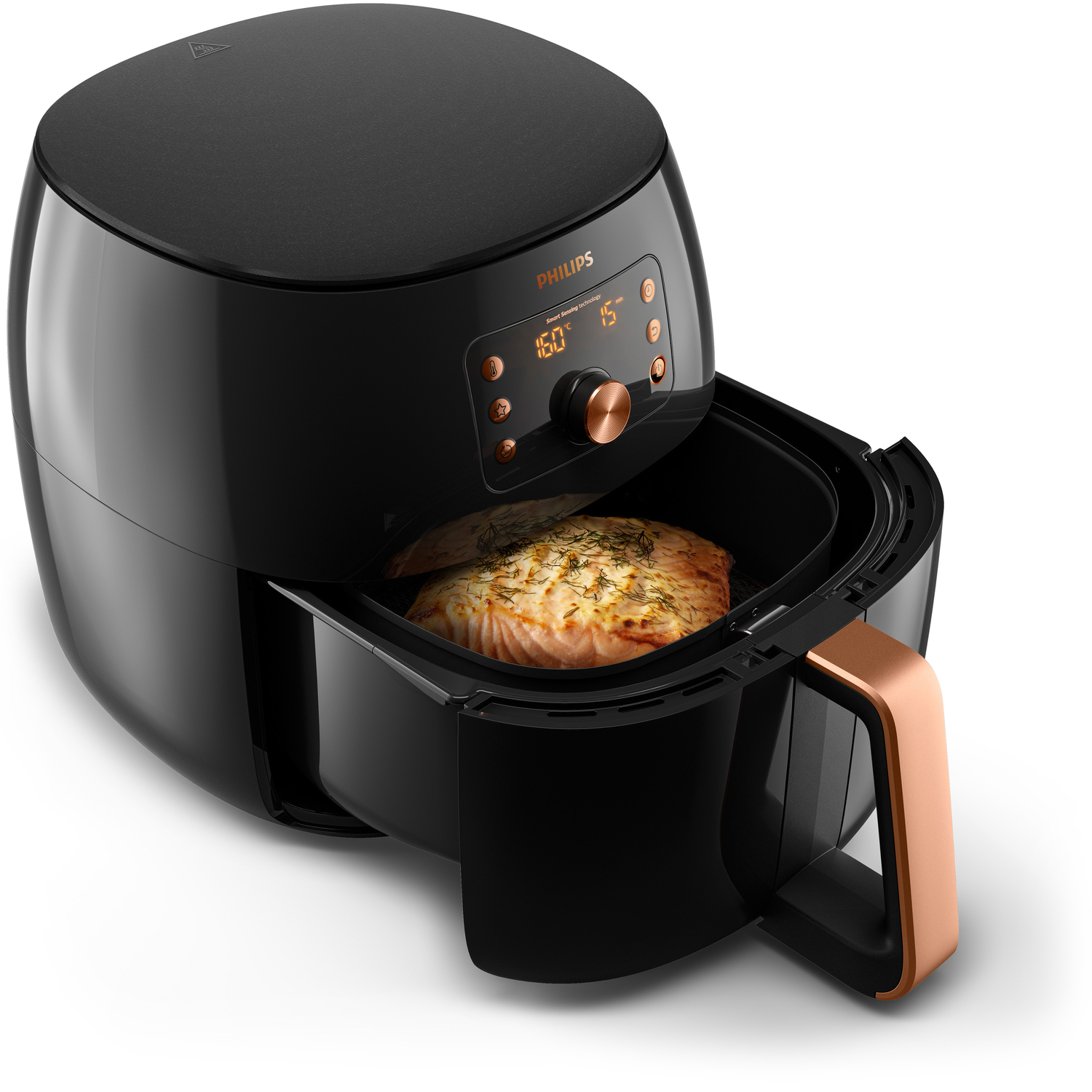 Philips Premium Smart Sensing XXL HD9867/90 Airfryer 7,3L, ajuste durée de cuisson, température