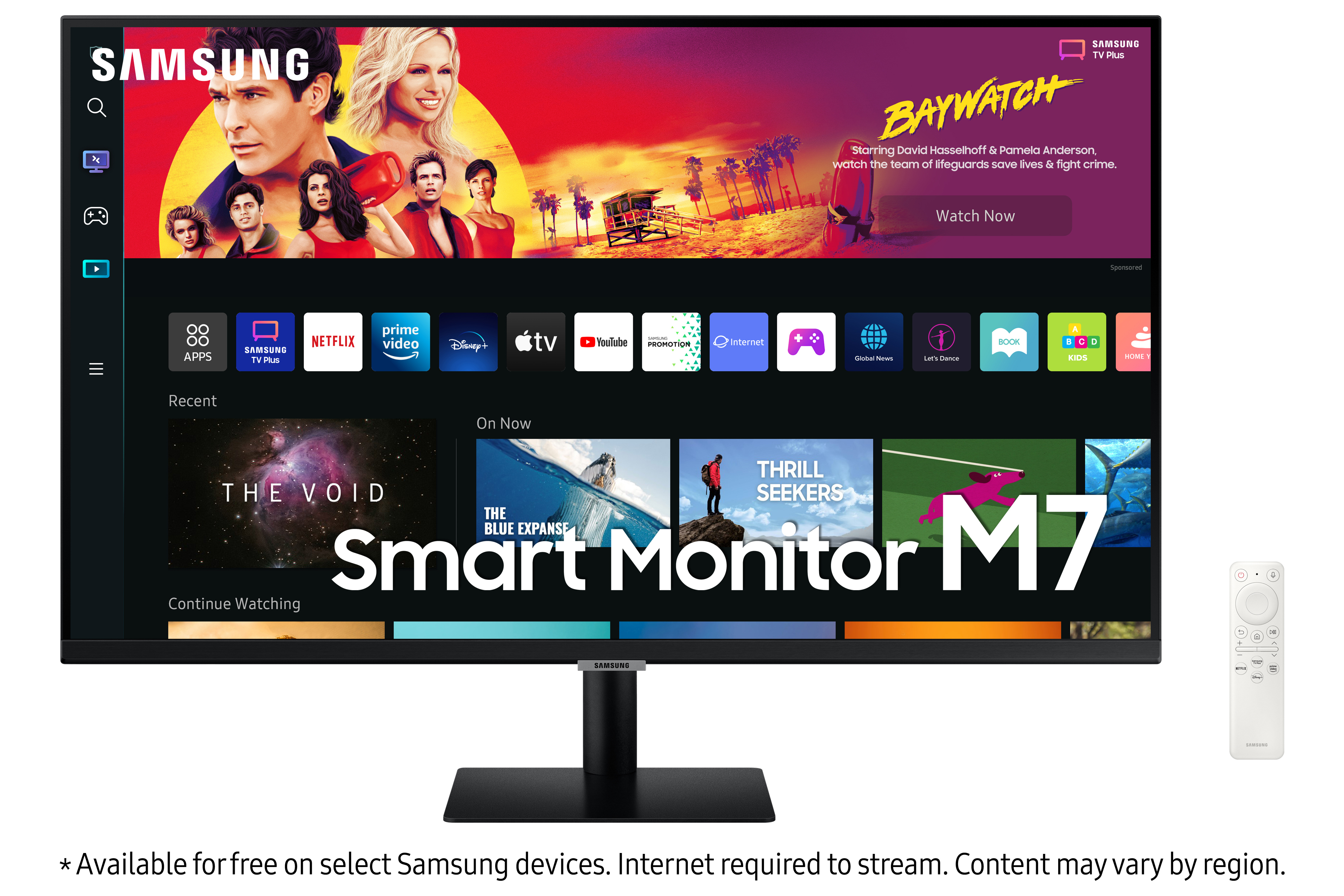 Samsung Smart Monitor 32' 4K 60Hz Black