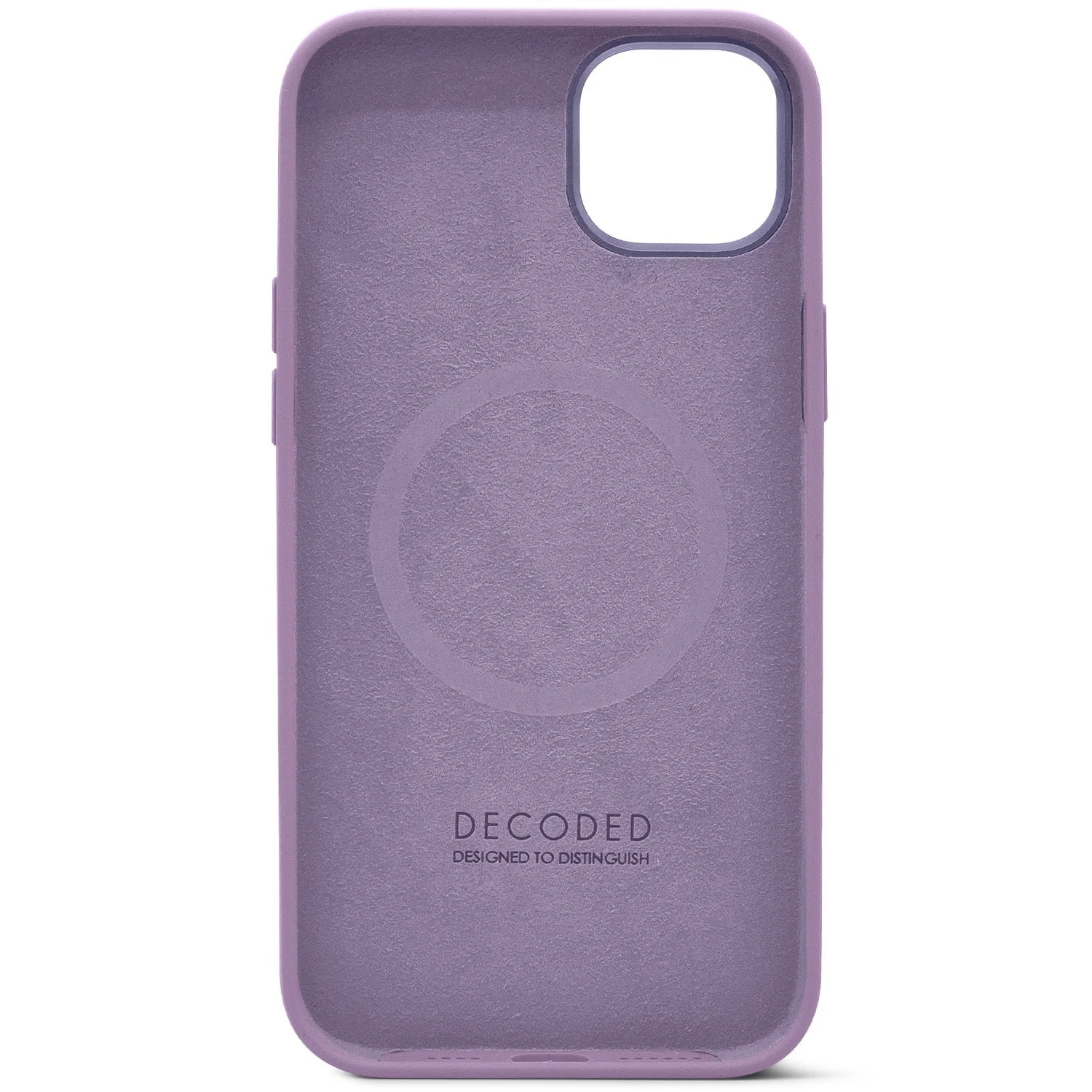 Tas DECODED Silicone Backcover iPhone 14 Plus Lavender