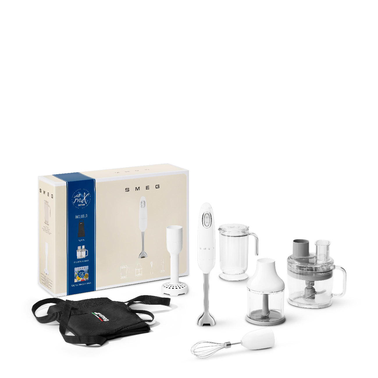 Handblender SMEG HBF12WHEU Wit