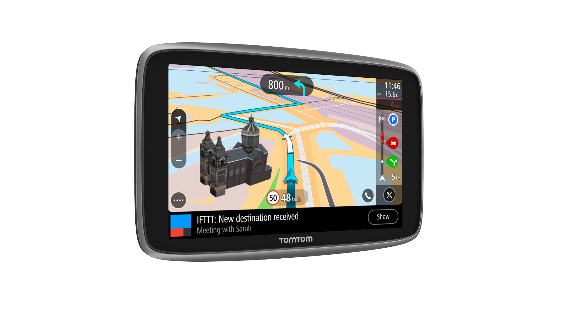 GPS Tom Tom 1PL5.002.30 Go PREMIUM 5" WORLD