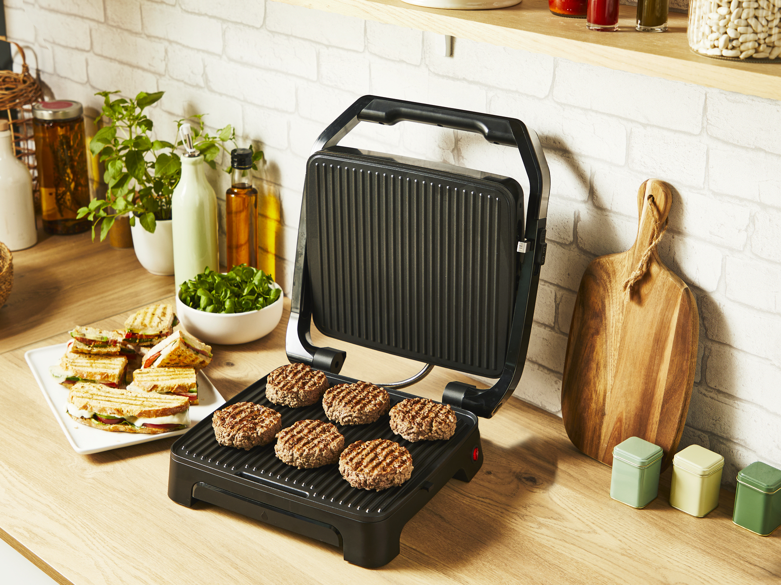 Tefal Inicio Adjust Paninimaker & grill GC272D10