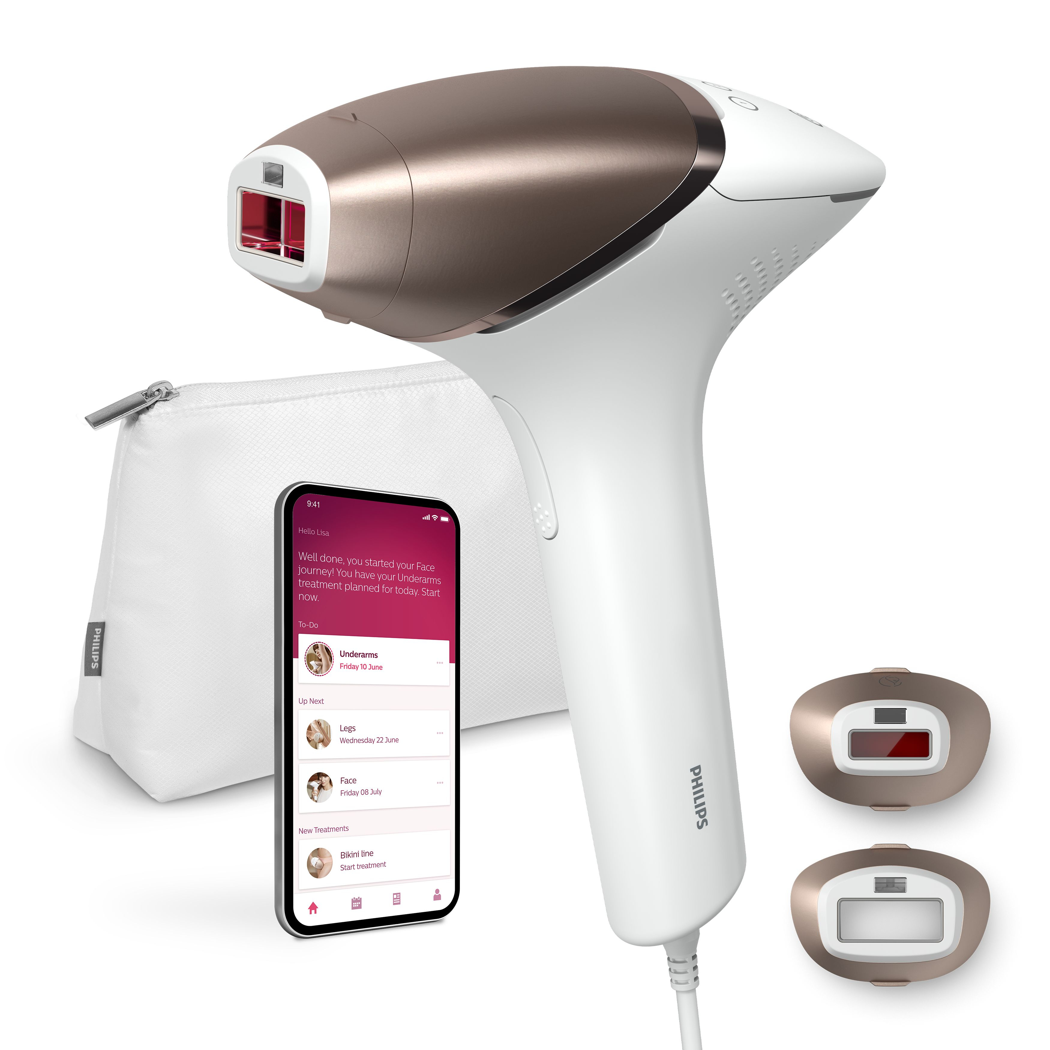 Philips Lumea Prestige Lumea IPL 8000 Series BRI945/00 Épilateur à lumière pulsée avec SenseIQ