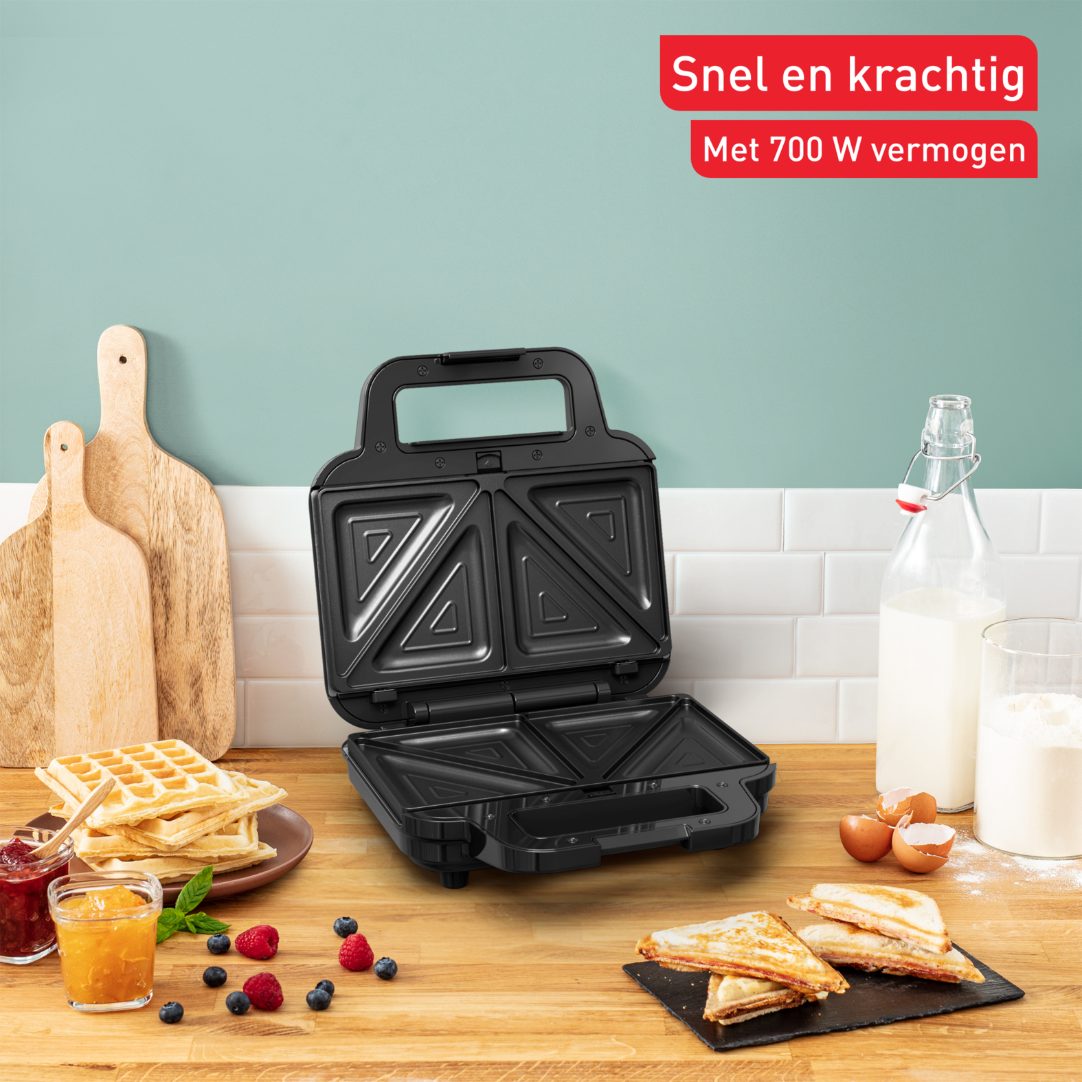 Croque / Wafel TEFAL SW383D10 Ultracompact