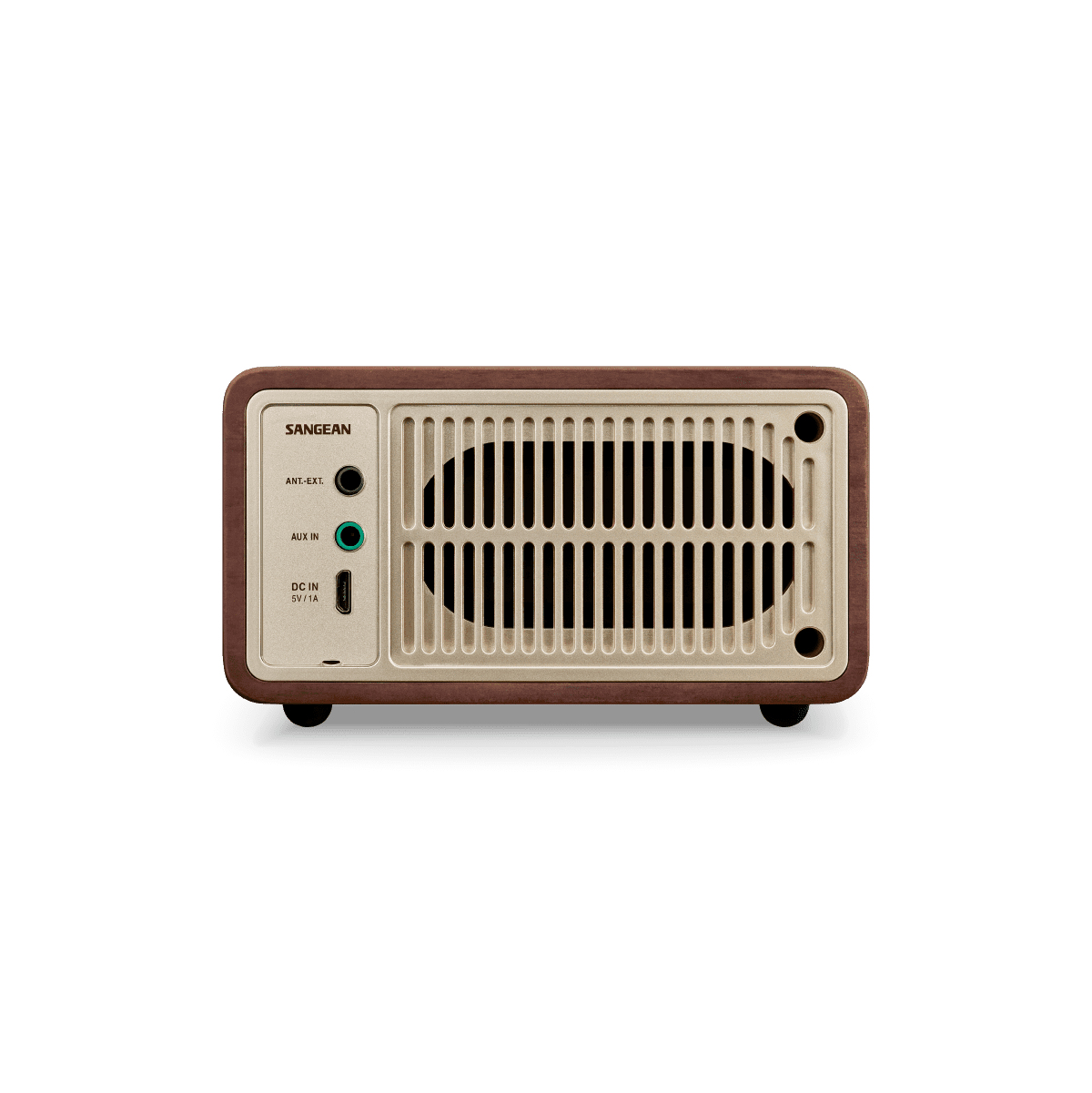 Sangean wr-7 houten cabinet radio kers