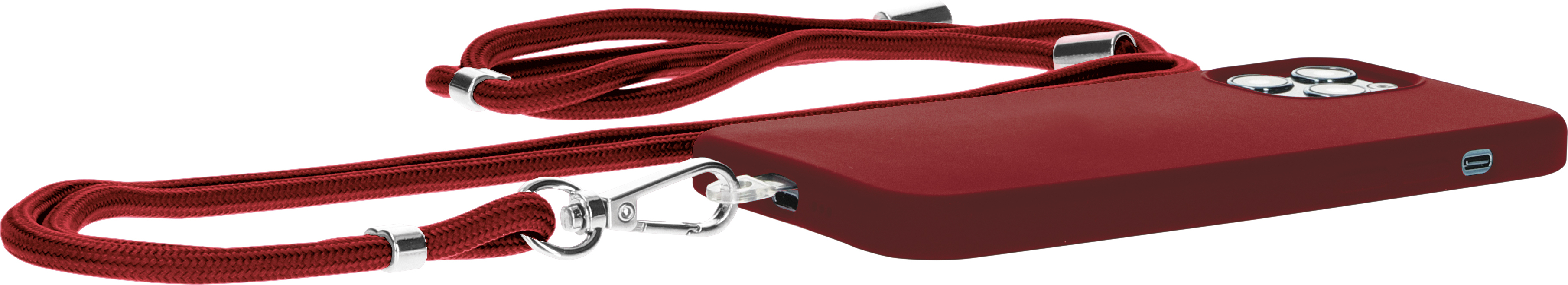 Phone Cord Mobiparts Plum Red