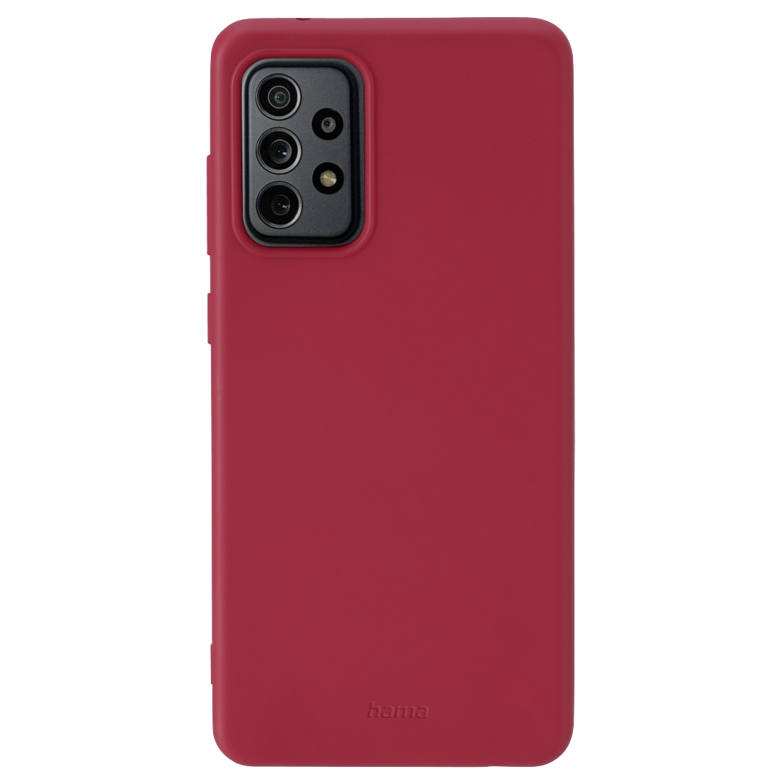 Hama Coque de protection Finest Feel pour Samsung Galaxy A33 5G, rouge