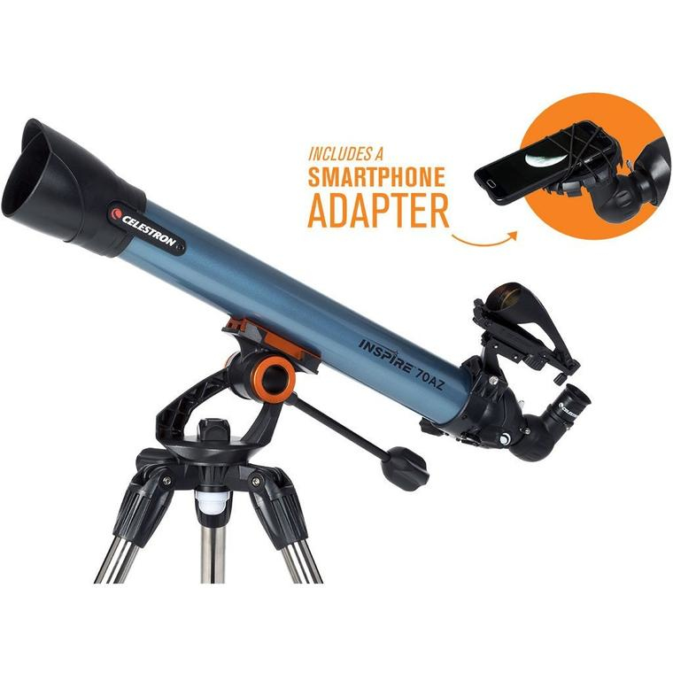 Celestron Inspire 70AZ Breker 35x Zwart, Blauw