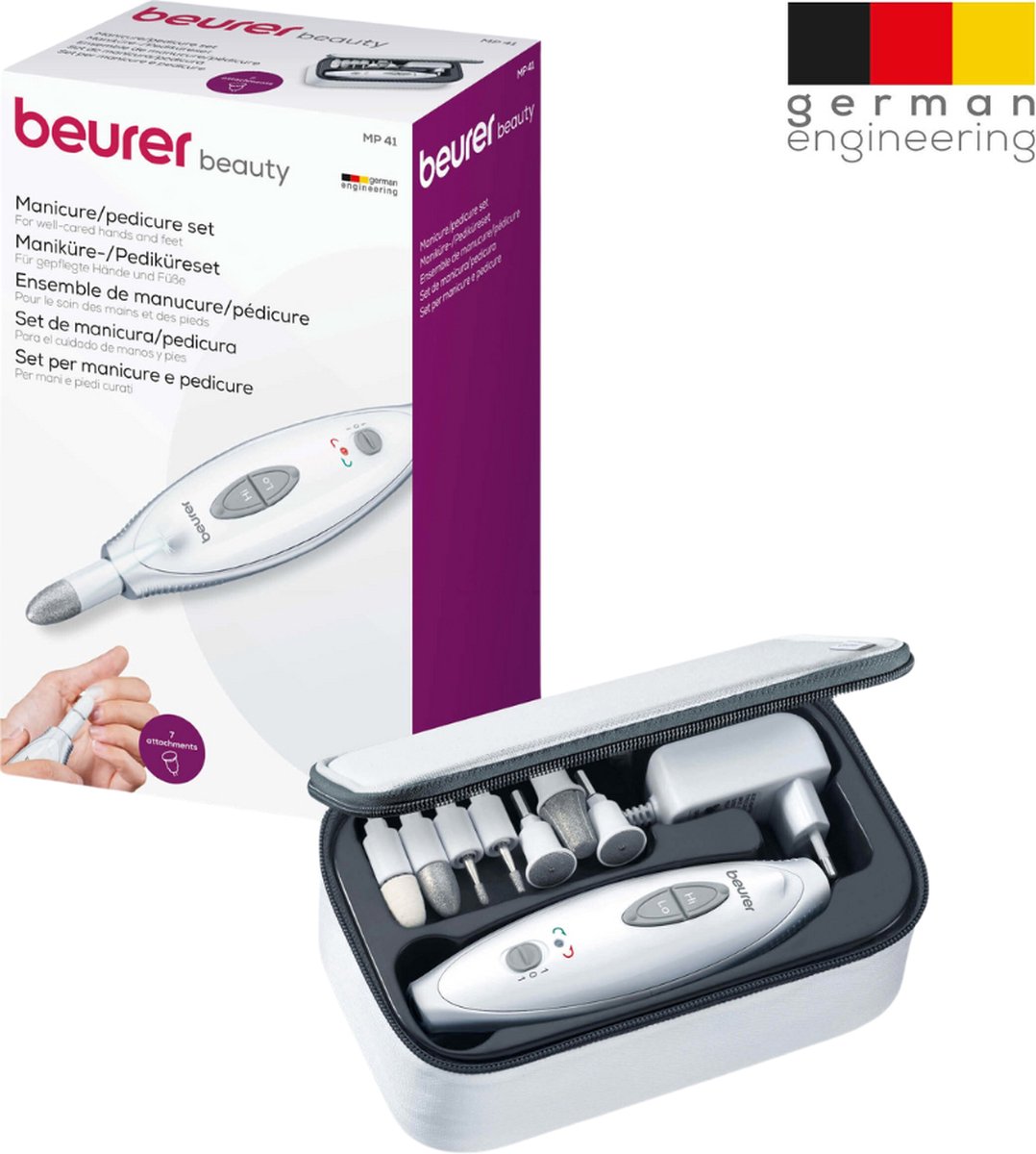 Beurer manicure/pedicure set MP41