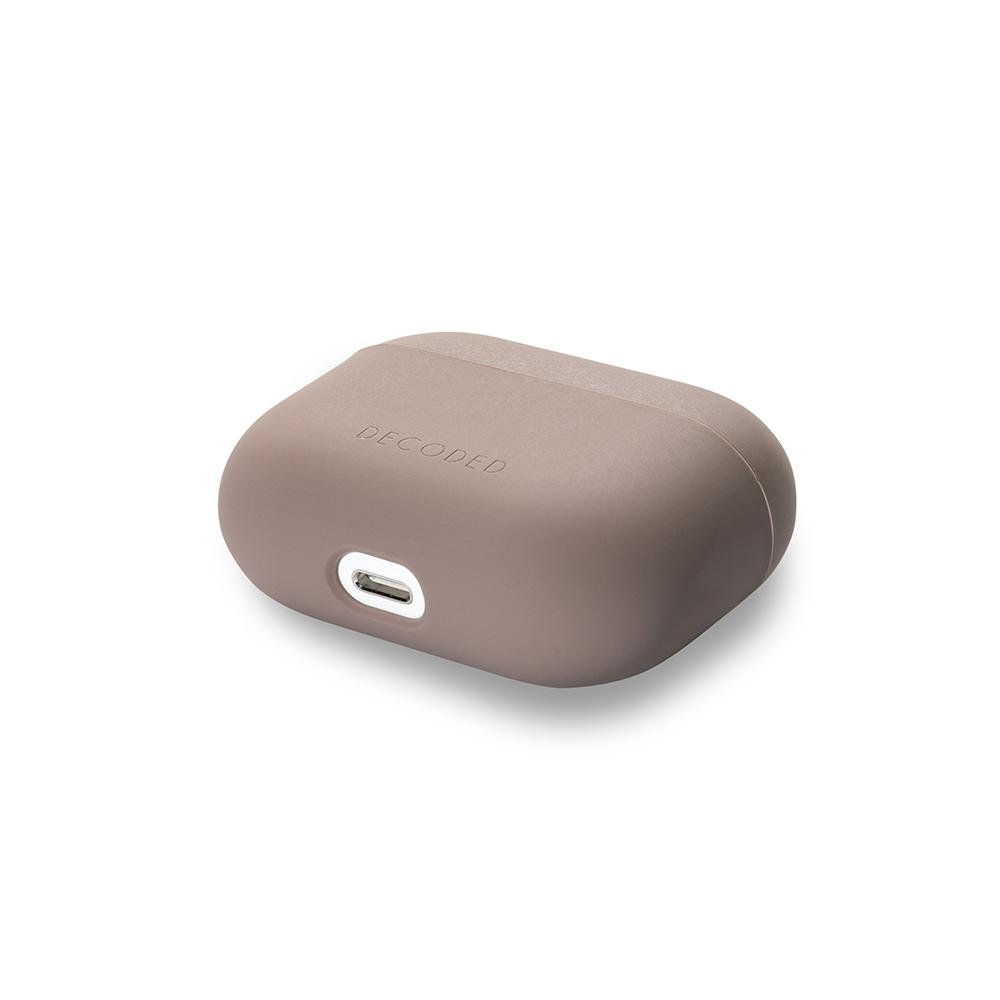 DECODED Silicone Aircase | Airpods3rd Gen Dark Taupe