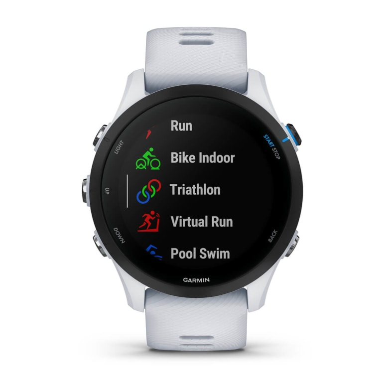 Smartwatch Garmin Forerunner 255 Music Whitestone