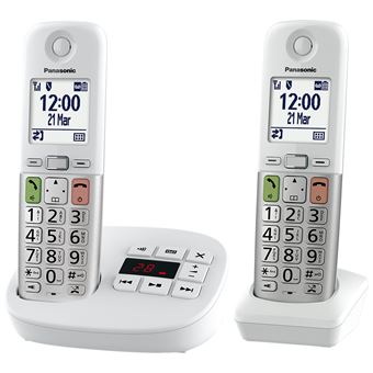 Panasonic Dect KX-TGU432EXW Duo Silver