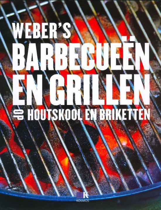 Kookboek WEBER 548326 Barbecueën en grillen met houtskool