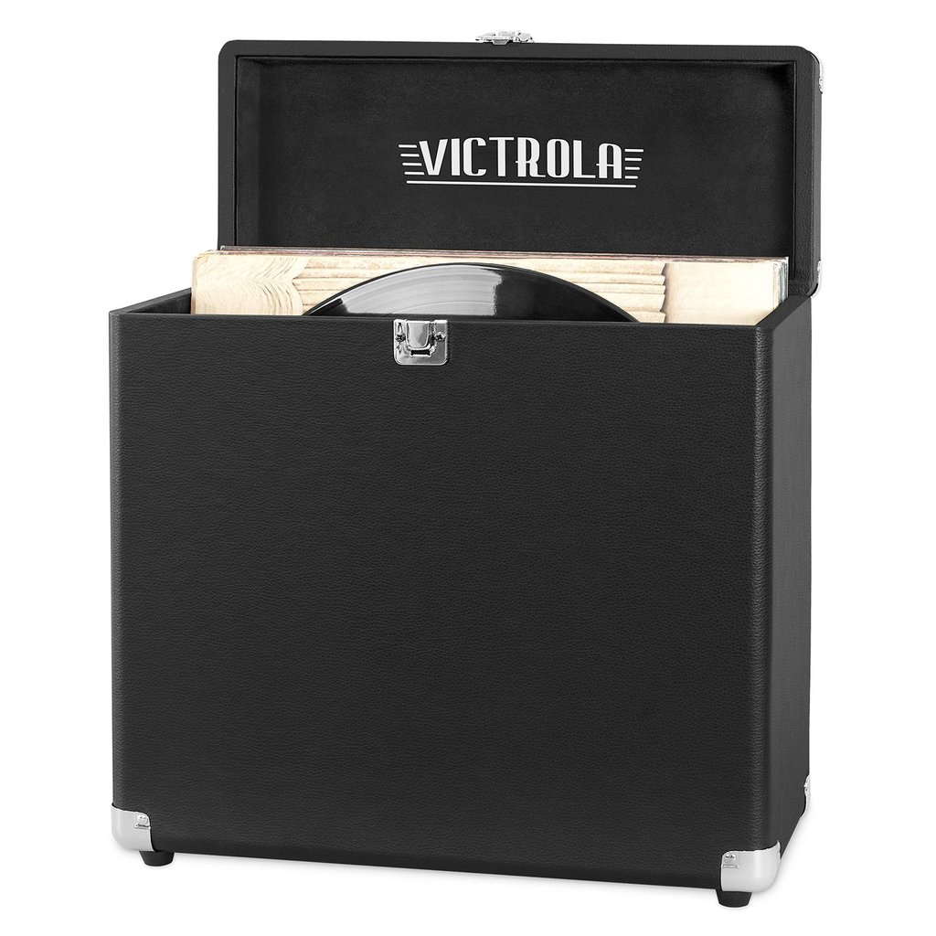 Opbergkoffer Victrola VSC-20-BK voor vinylplaten zwart