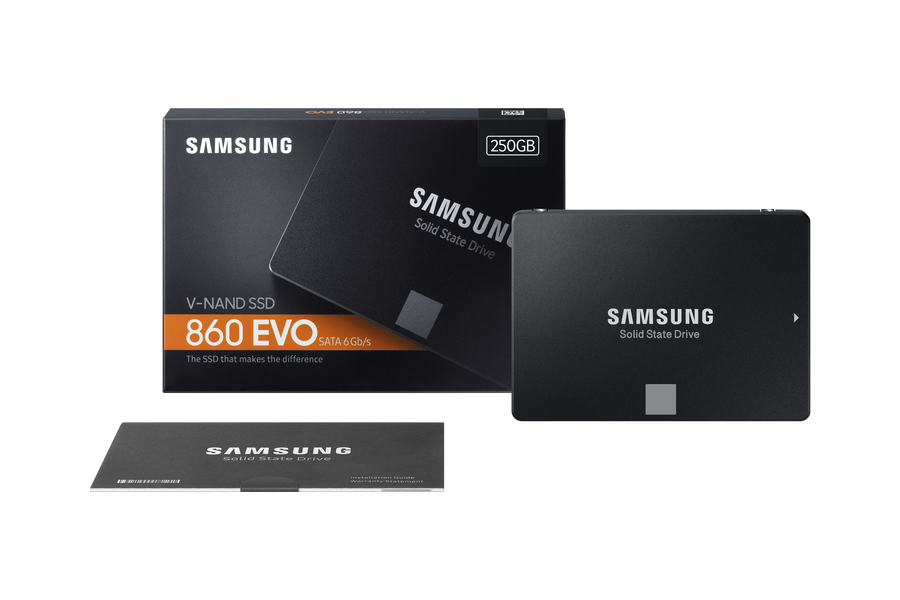 SSD Extern SAMSUNG MZ-76E250B/EU SSD 860 EVO 250GB 2,5"