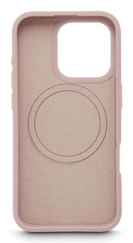 Hama Telefoonhoesje MagCase "Fantastic Feel" voor Apple iPhone 16 Pro, nude