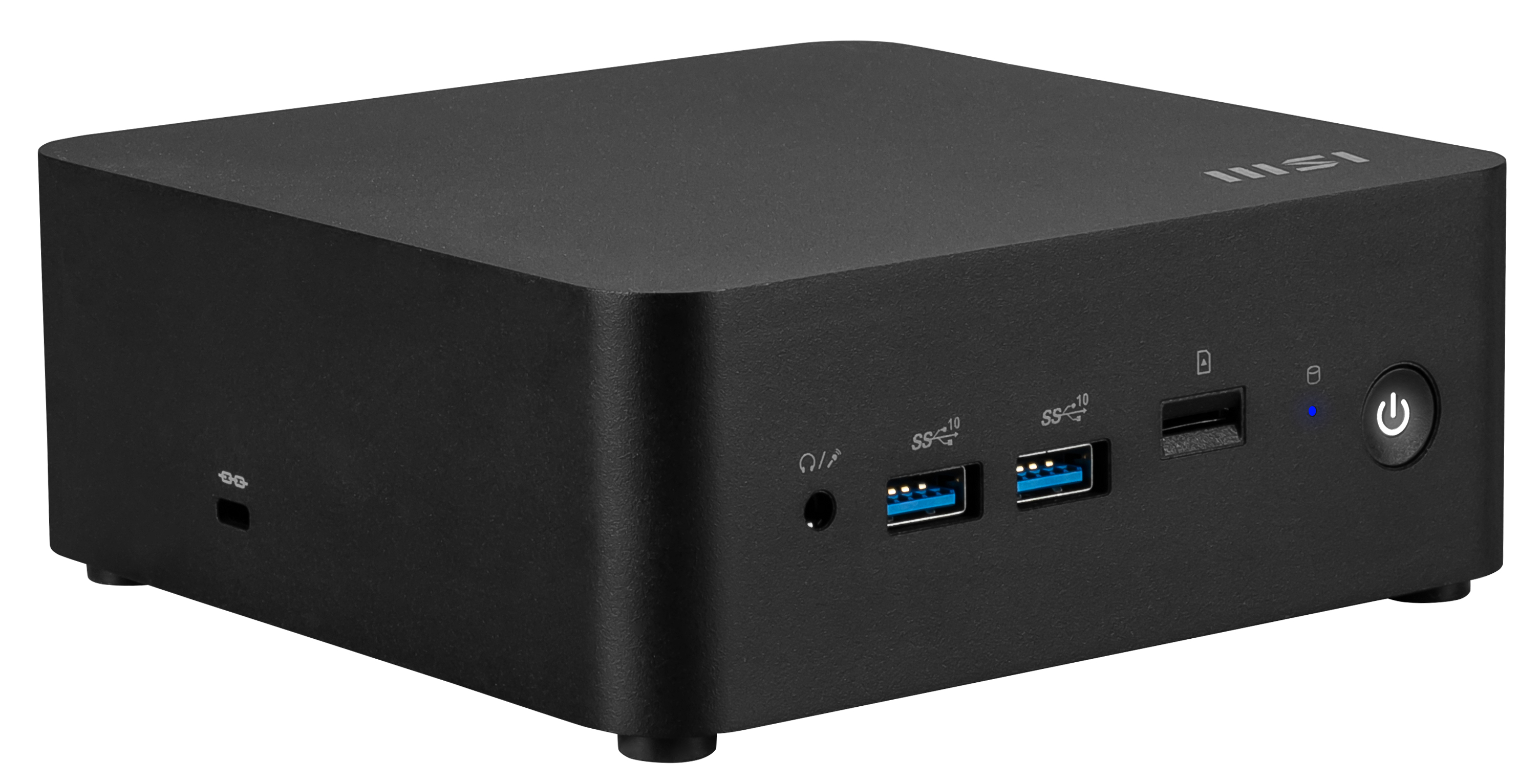 MSI Cubi NUC 1M-001EU Intel Core 7 150U 16 GB DDR5-SDRAM 1 TB SSD Windows 11 Pro 0.84L sized PC Mini PC barebone Zwart