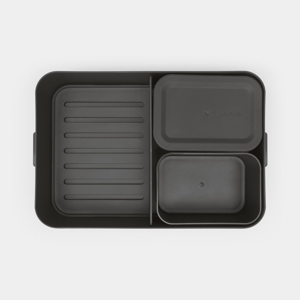 Bento Lunchbox Large BRABANTIA Make&Take Dark Grey