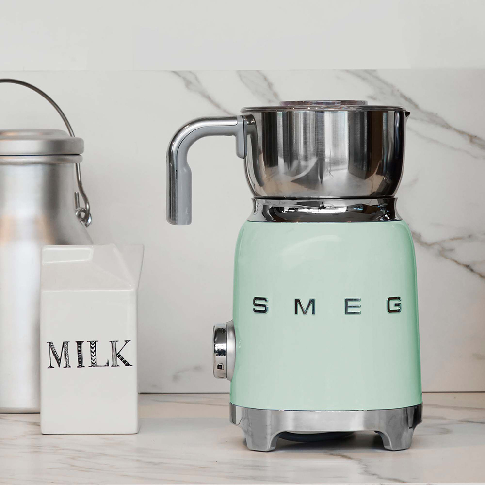 Smeg MFF11PGEU melkopschuimer & -opwarmer Automatisch Groen