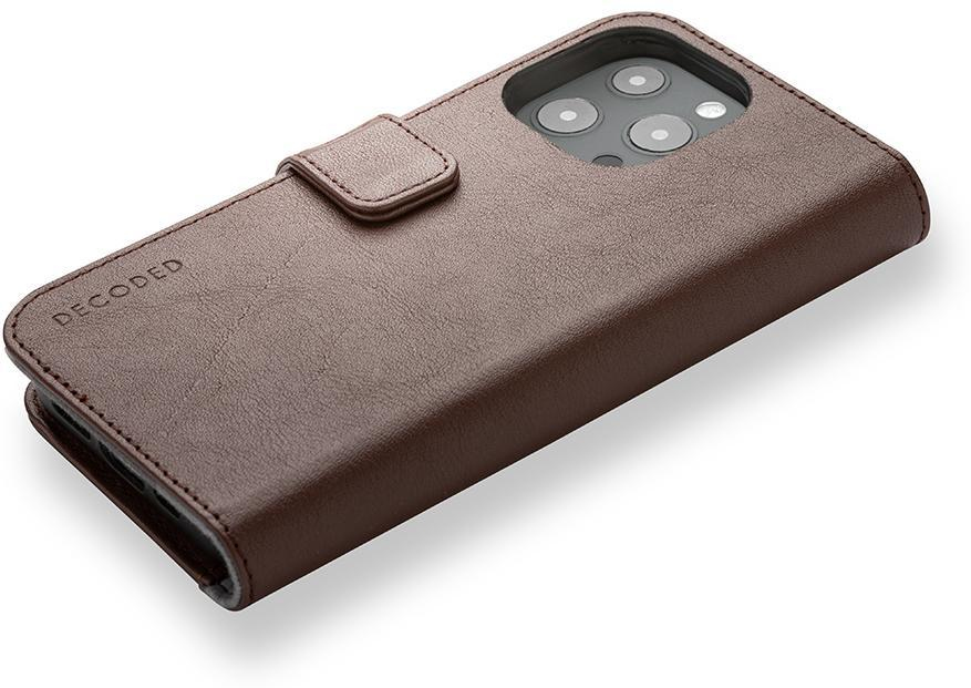 Tas DECODED Detachable Wallet iPhone 13 Pro brown