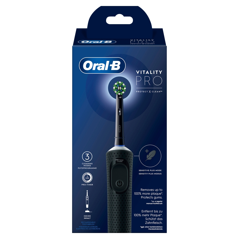 Elektrische Tandenborstel BRAUN Oral-B VITALITY PRO D Zwart