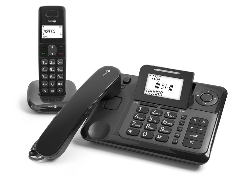 Seniorentelefoon DORO Dect + Fix Comfort 4005 Combo