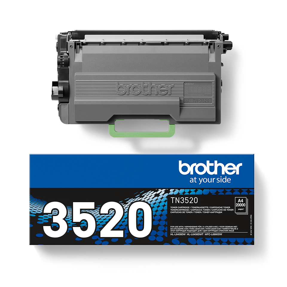 Toner BROTHER TN-3520 20.000 Pagina's