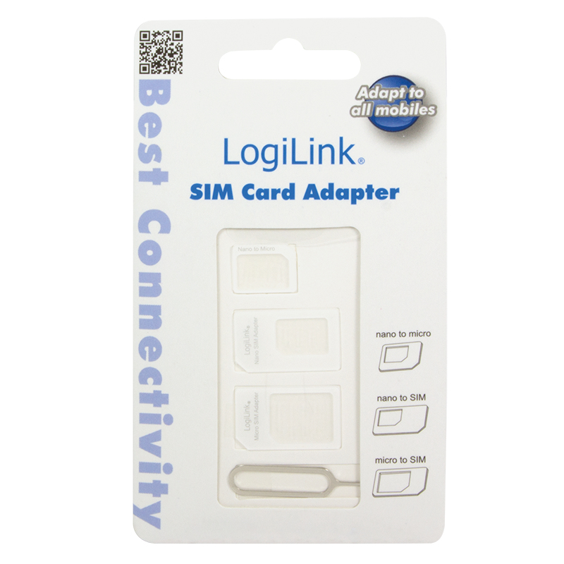 Telecom Acc. LOGILINK AA0047 Dual Sim Card Adapter