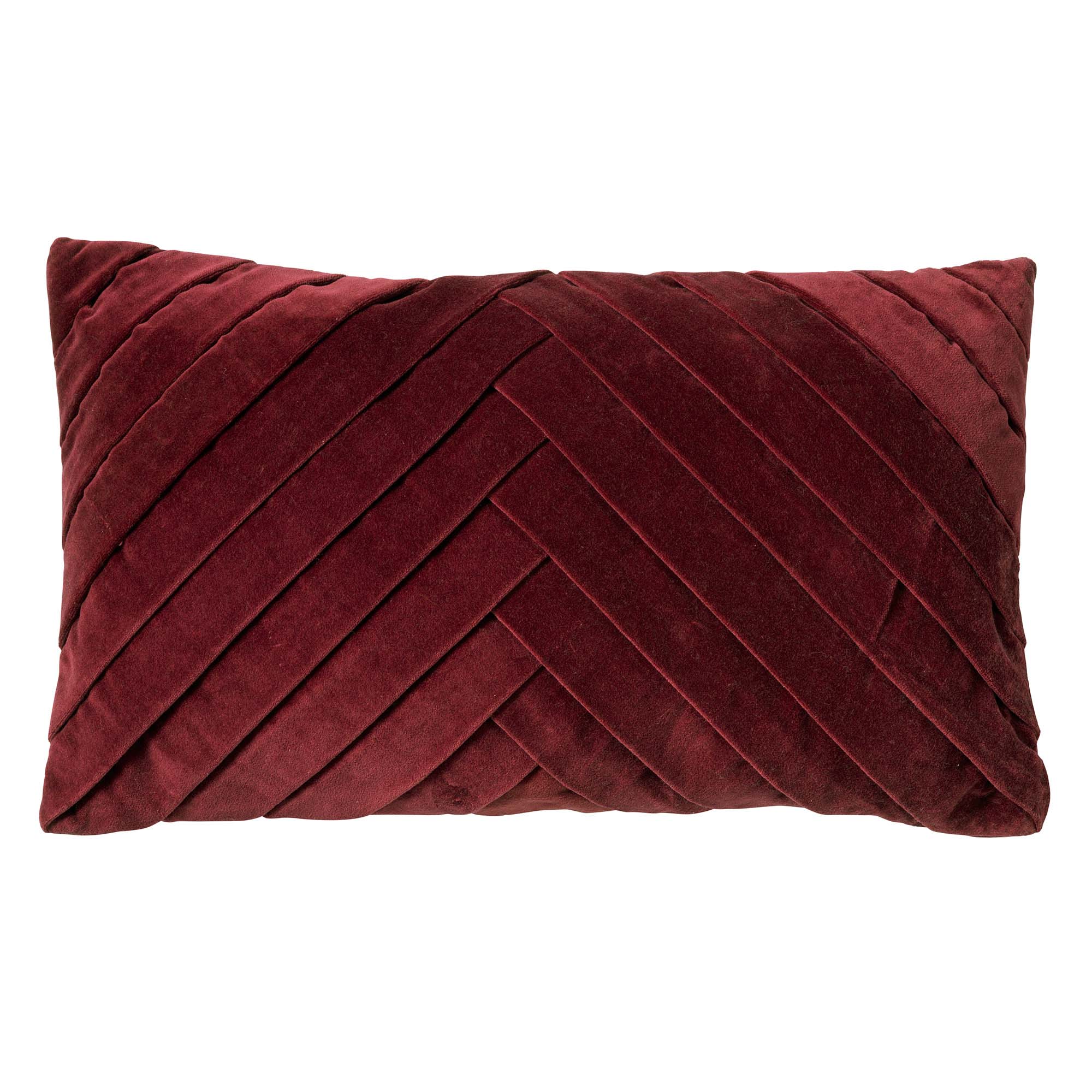 Sierkussen Dutch Decor FEMM Merlot30x50cm