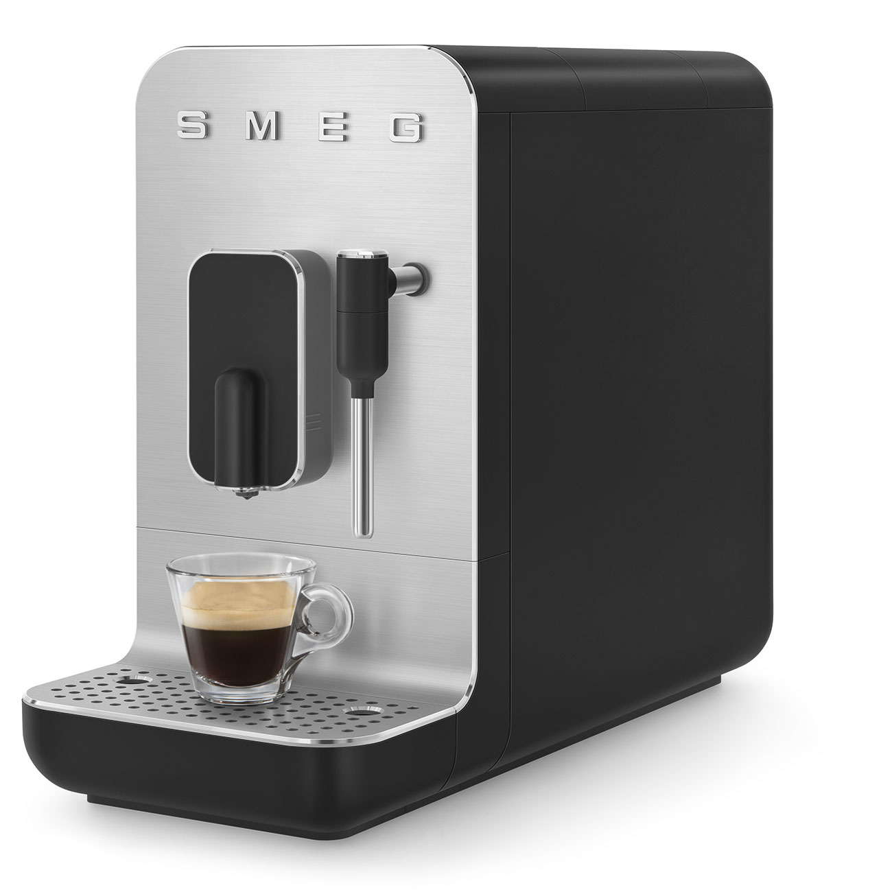 Espressomachine  SMEG BCC02BLMEU 50's Style Zwart