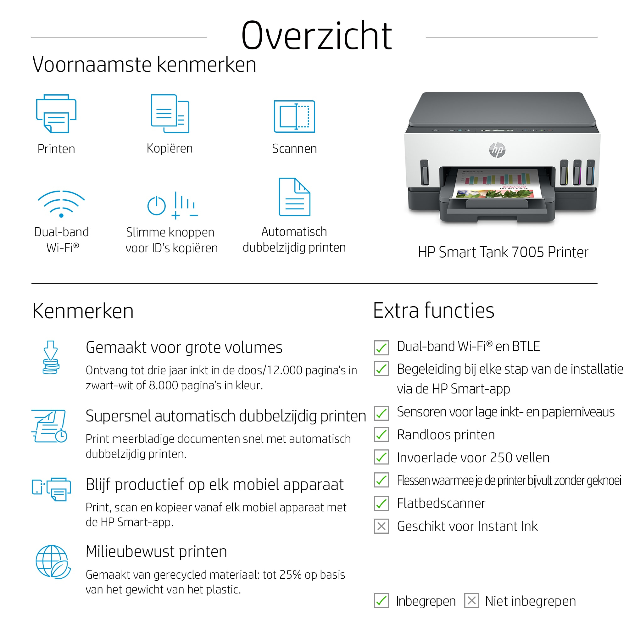 HP SMART TANK PLUS 7005