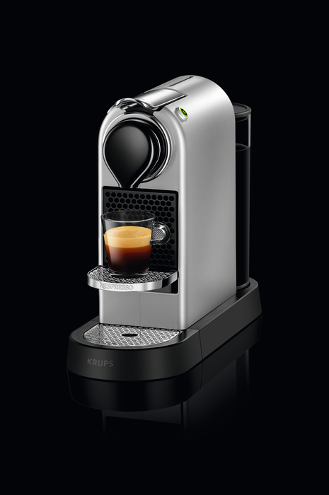 Krups nespresso citiz zilver xn741b10