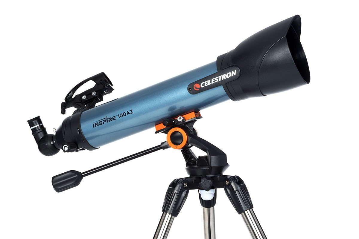 Celestron Inspire 100AZ Réfracteur 241x Noir, Bleu