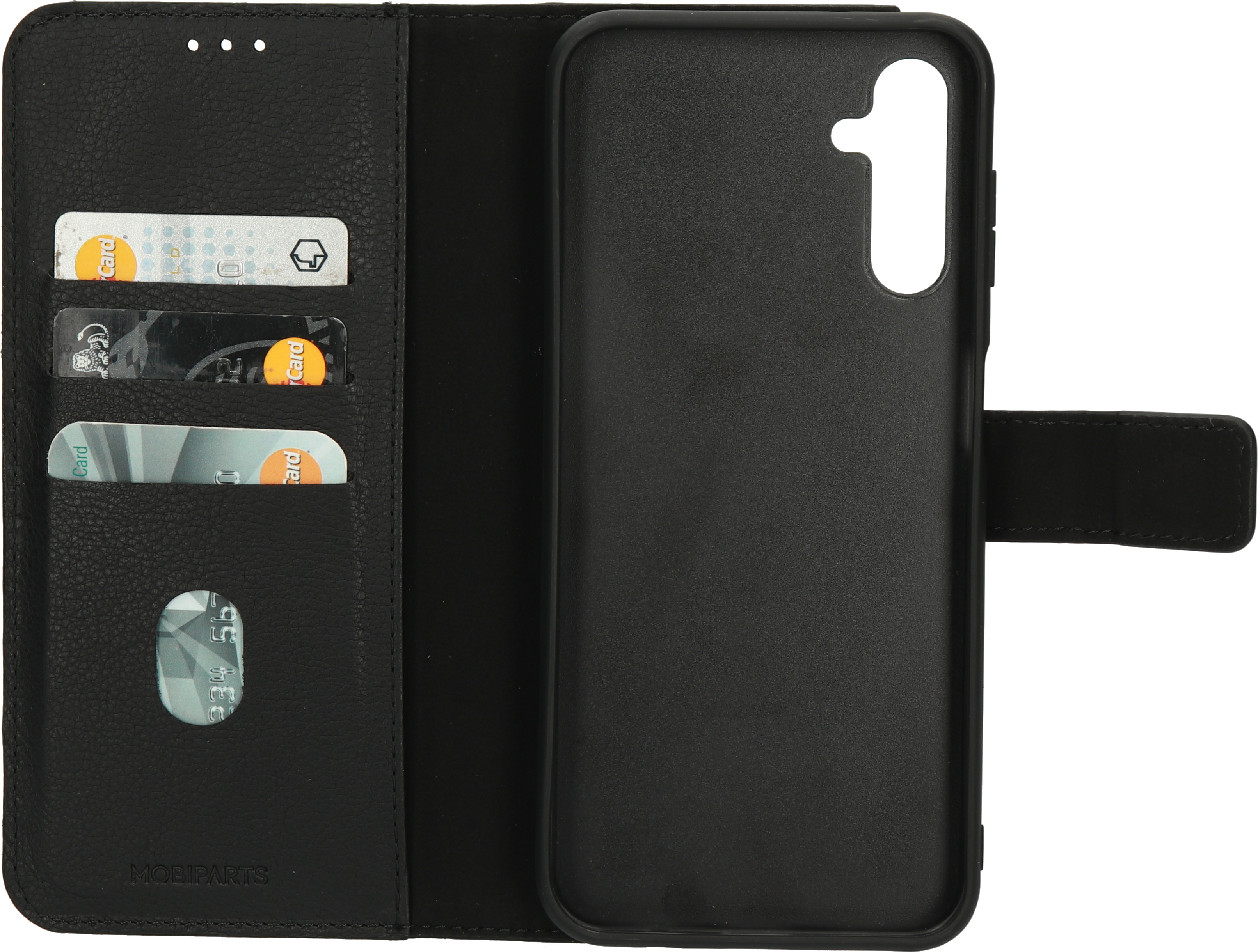 Mobiparts Leather 2 in1 Wallet Case Samsung Galaxy A14 Black