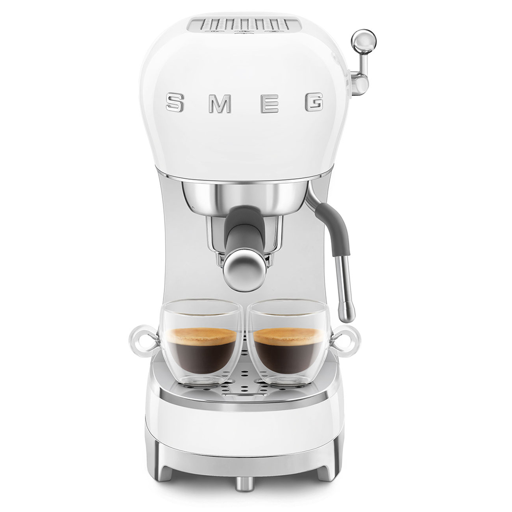 Espresso SMEG ECF02WHEU Wit