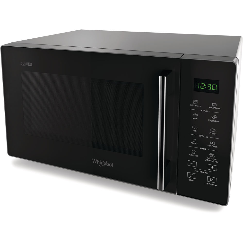 Whirlpool MWP 251 SB Aanrecht Solo-magnetron 25 l 900 W Zwart