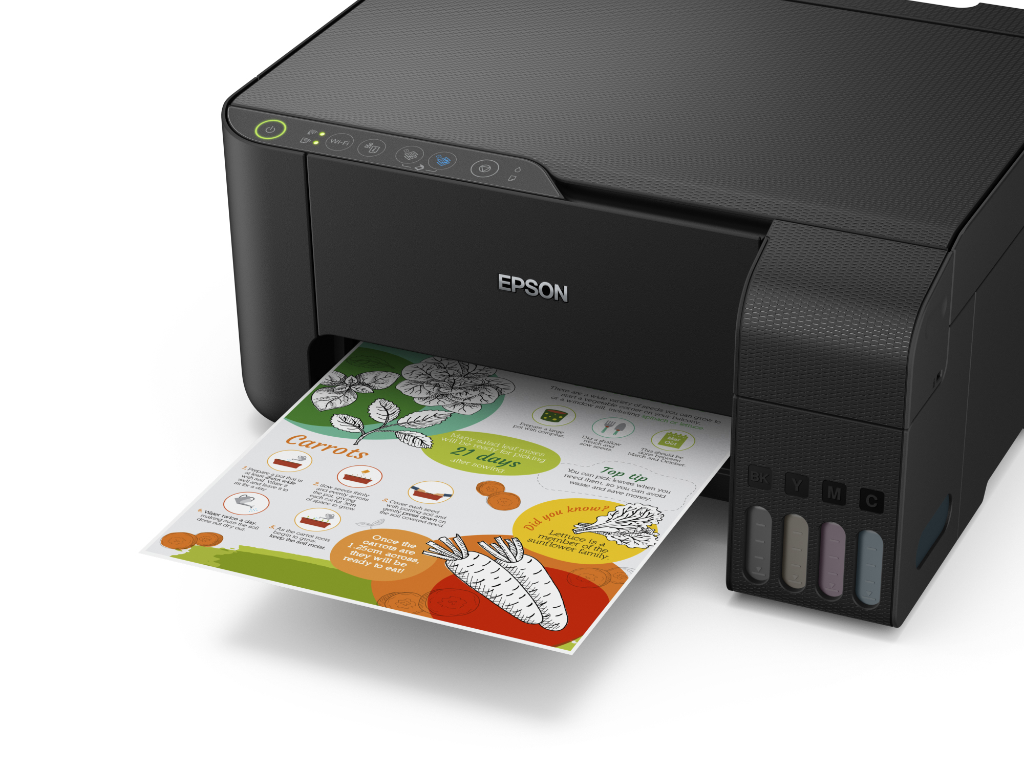 Printer Inkjet EPSON EcoTank ET-2714 AIOFlat Kleur A4