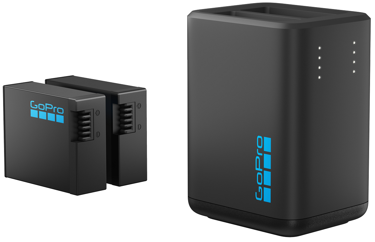 GoPro Dual Battery Charger + 2x Enduro Battery Hero 13