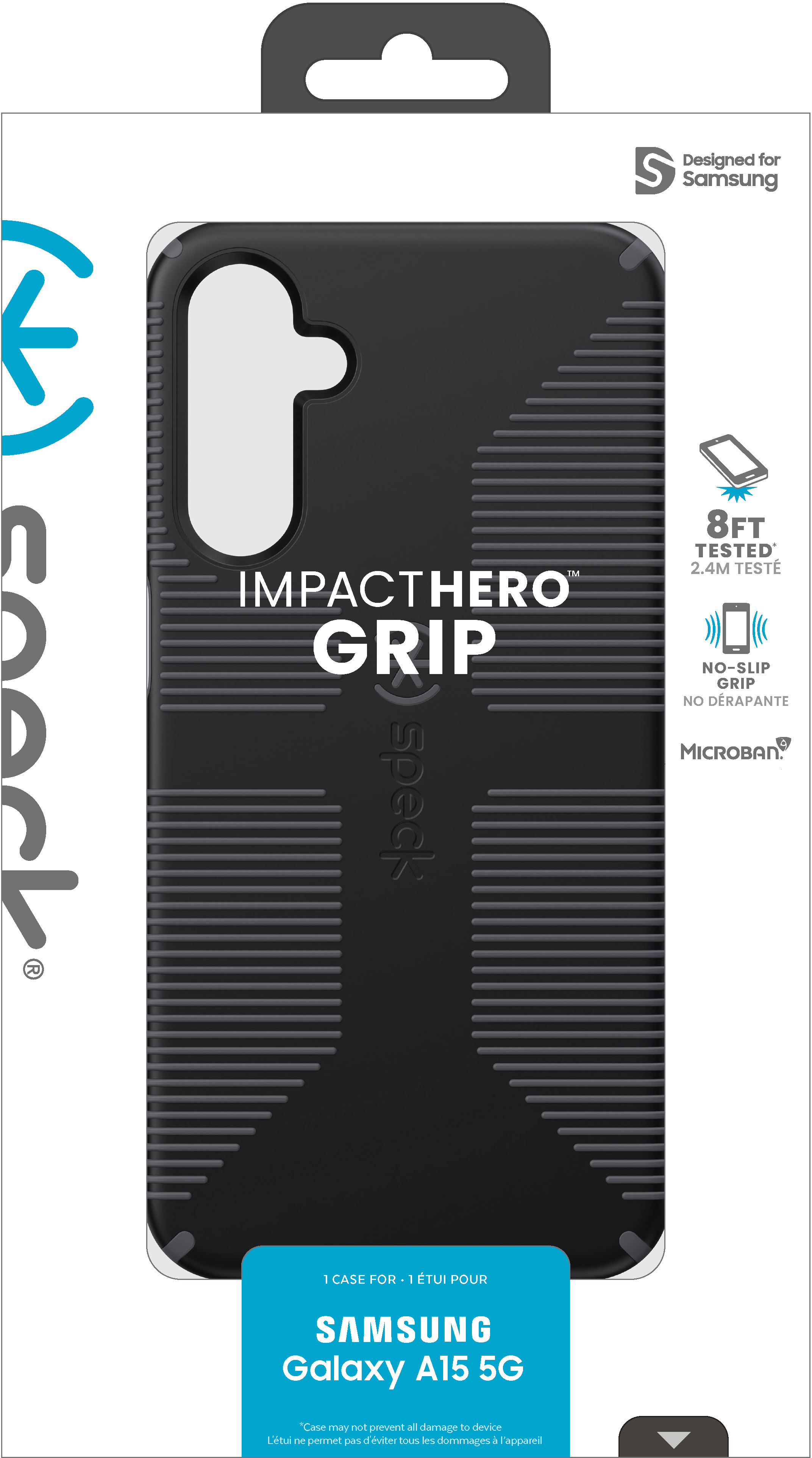 Tas SPECK Impact Hero Grip Samsung Galaxy A15 Black