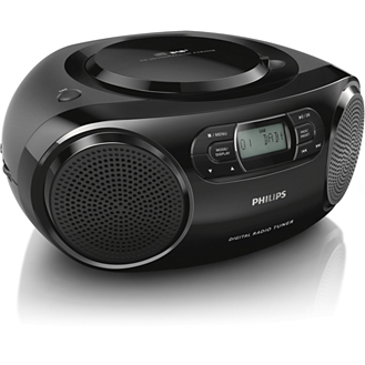 Philips AZB500 Draagbare cd-speler Zwart