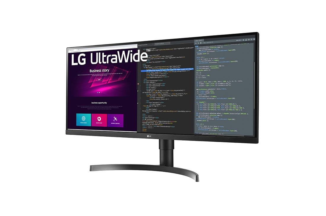 Monitor LG 34WN750P-B.AEU QHD 21:9 60Hz Zwart LG ULTRAWIDE