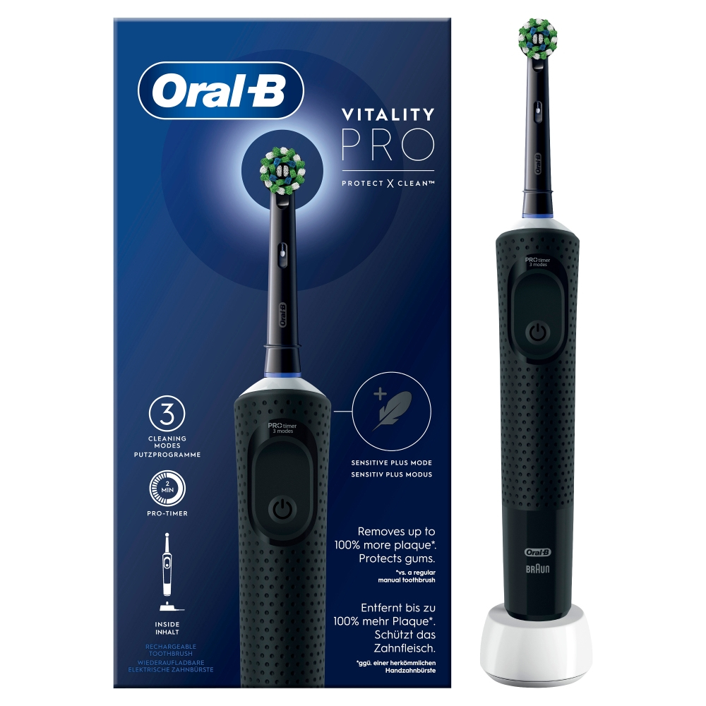 Elektrische Tandenborstel BRAUN Oral-B VITALITY PRO D Zwart