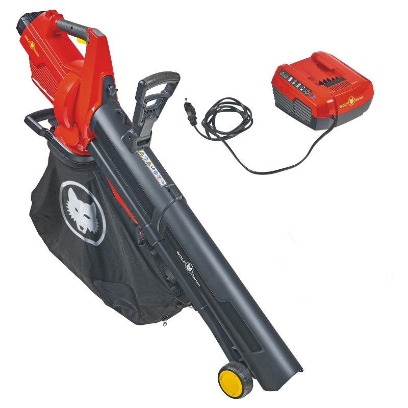 WOLF-Garten 41AS4BV-650 cordless leaf blowers 260 km/h Zwart, Rood 40 V