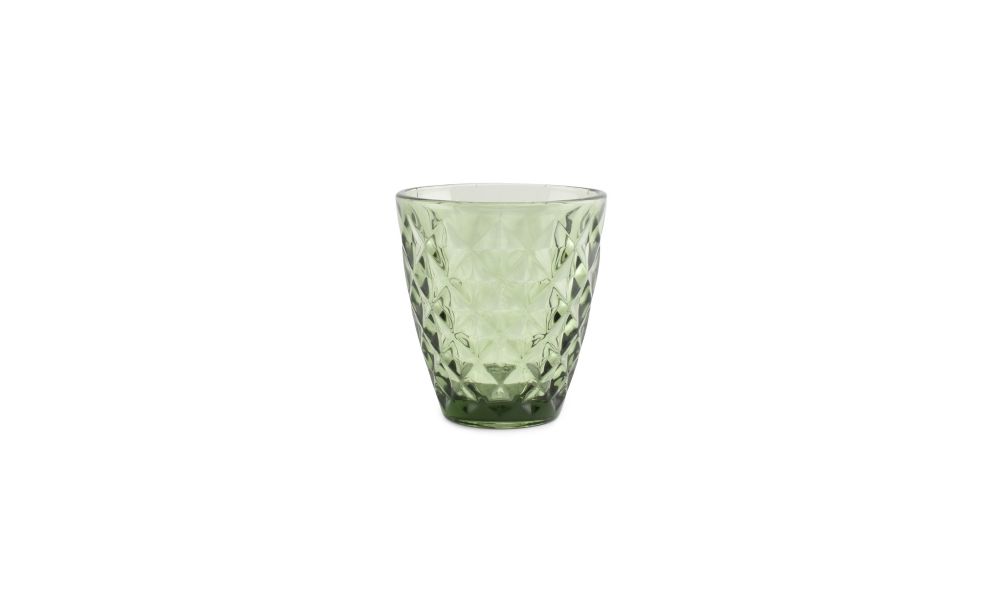 Glas S&P 852935 Prisma 22cl groen set/4