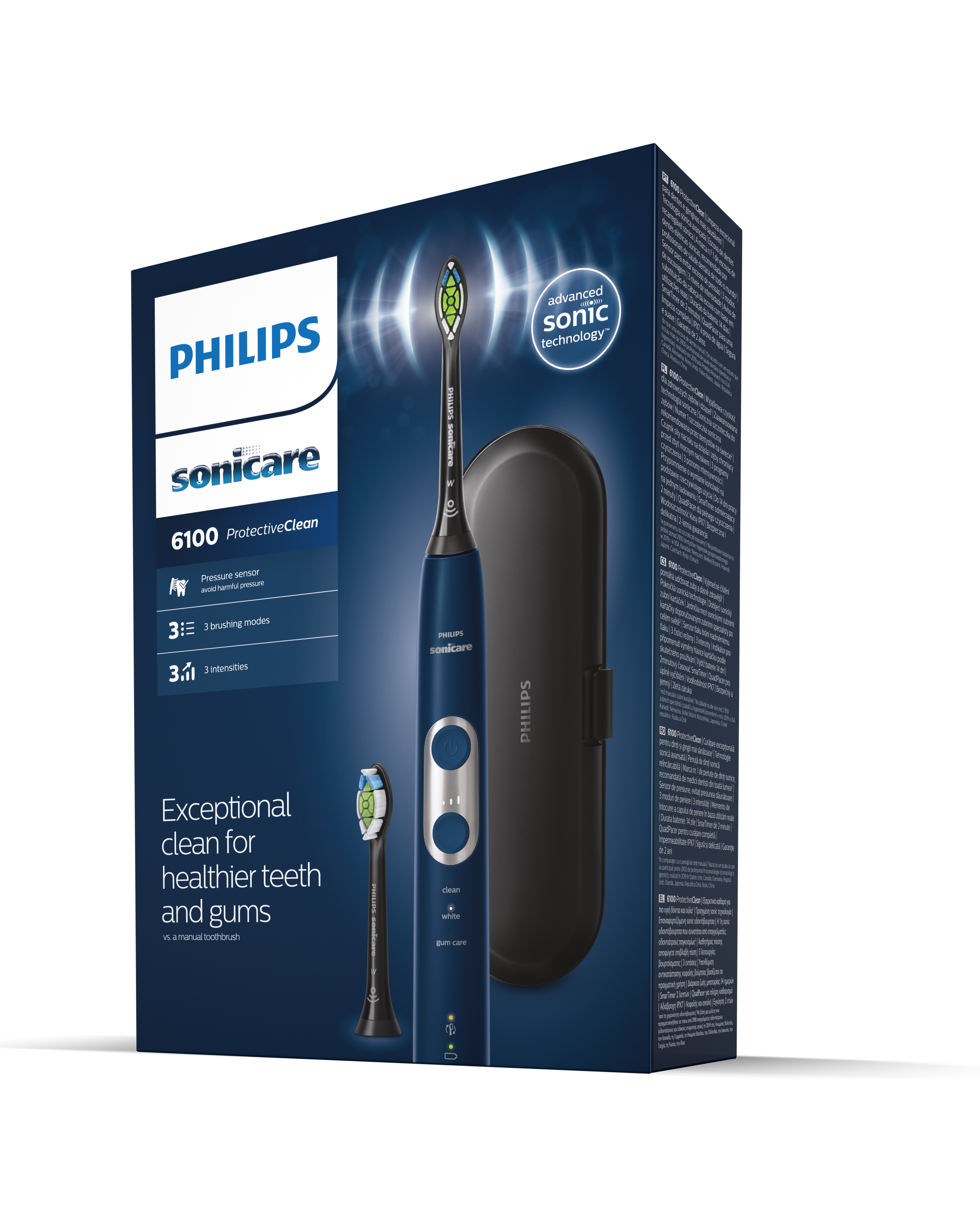 Tandenborstel PHILIPS HX6871/47 Sonic Protective Clean