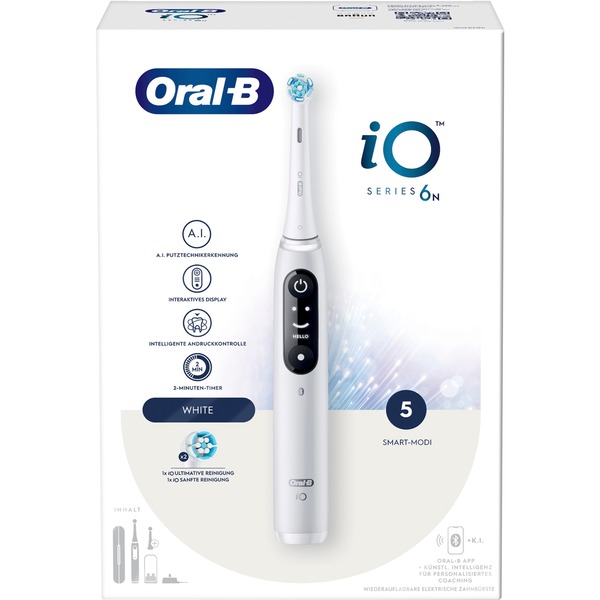 Tandenborstel BRAUN ORAL-B IO Series 6 wit + case