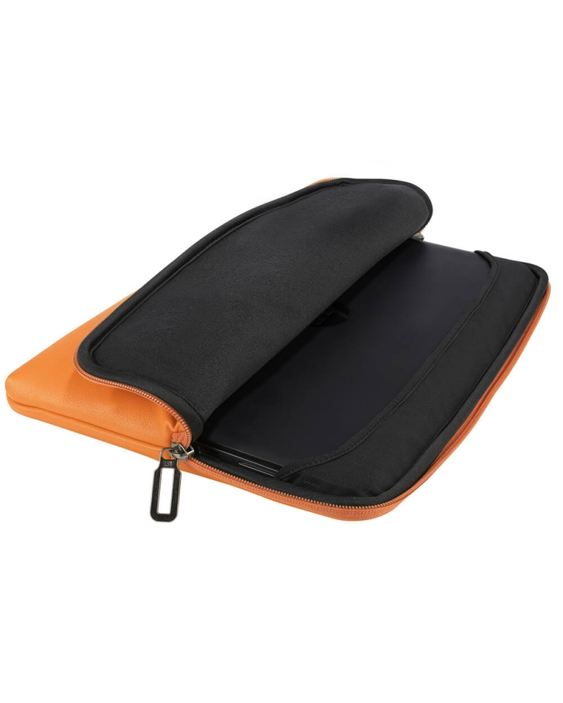 Laptopsleeve Tucano 15,6-16" LederOranje