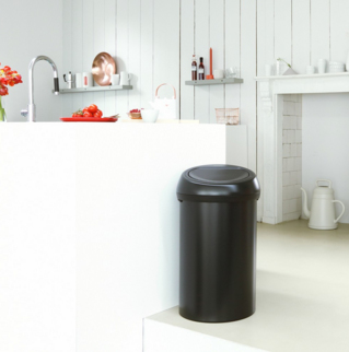 Afvalemmer BRABANTIA 402562 Touch Bin 60L Matt Black